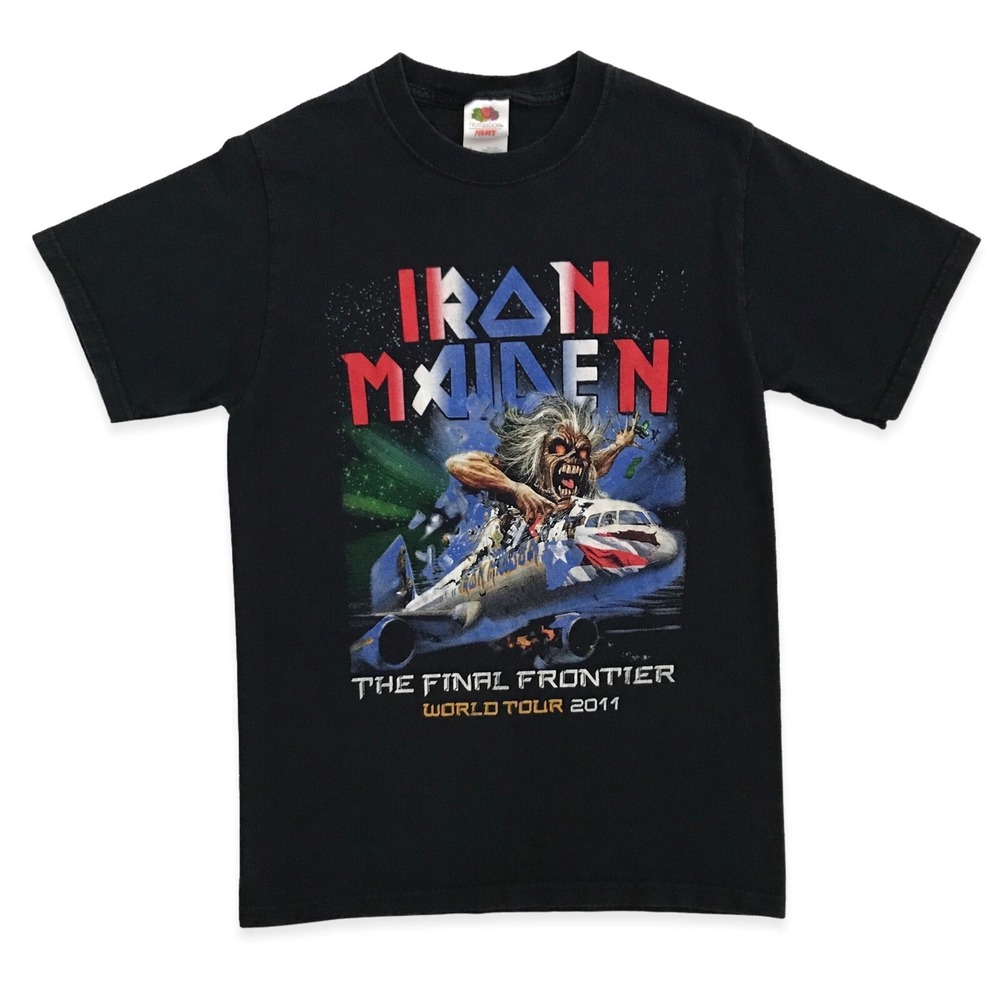 2011 Iron Maiden The Final Frontier World Tour Shirt Size Small/XS